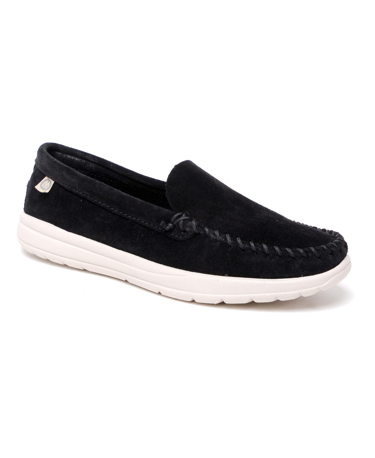 Women's Discover Classic Slip-on Moccasin Shoes - Black