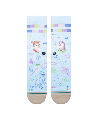 Men's and Women's Story FreshTek Crew Socks