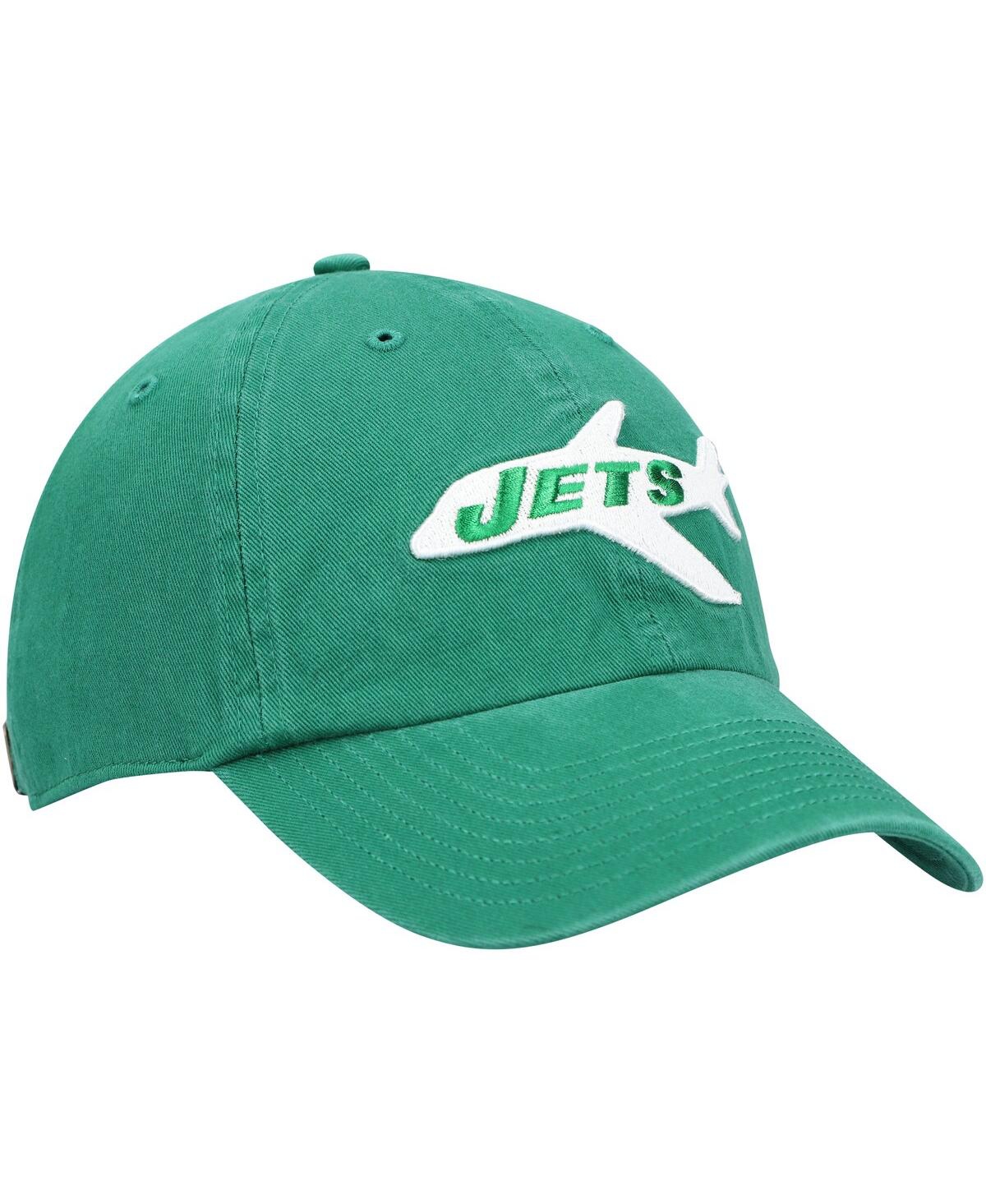 47 Brand Men's ' Green New York Jets Clean Up Legacy Adjustable Hat In Green