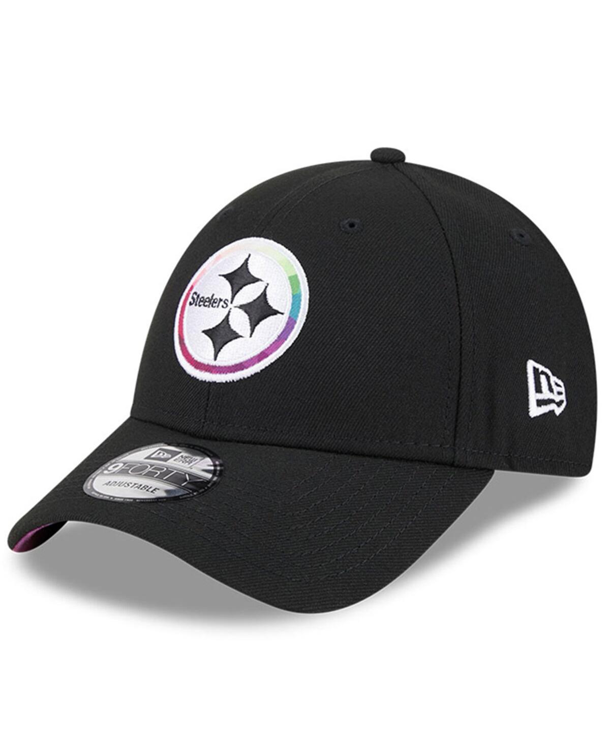 Men's New EraPittsburgh Steelers 2023 Nfl Crucial Catch 9FORTY Adjustable Hat - Black