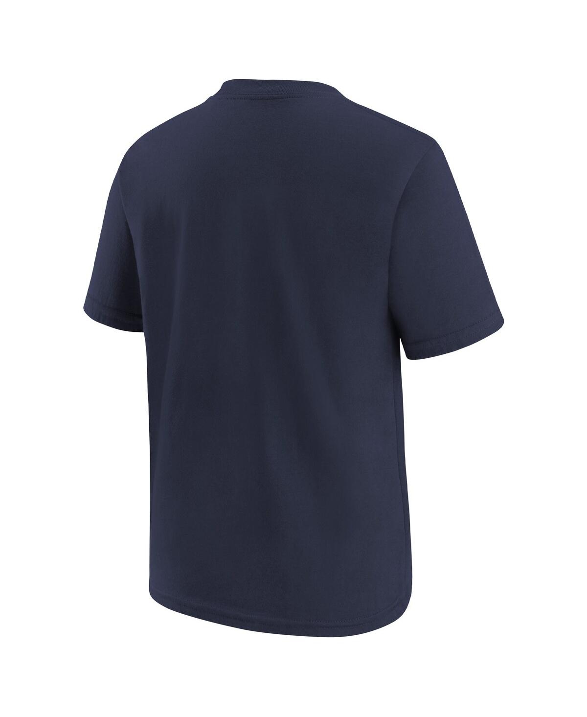 Little Girls Nike CollegeSeattle Seahawks Icon T-shirt - Navy