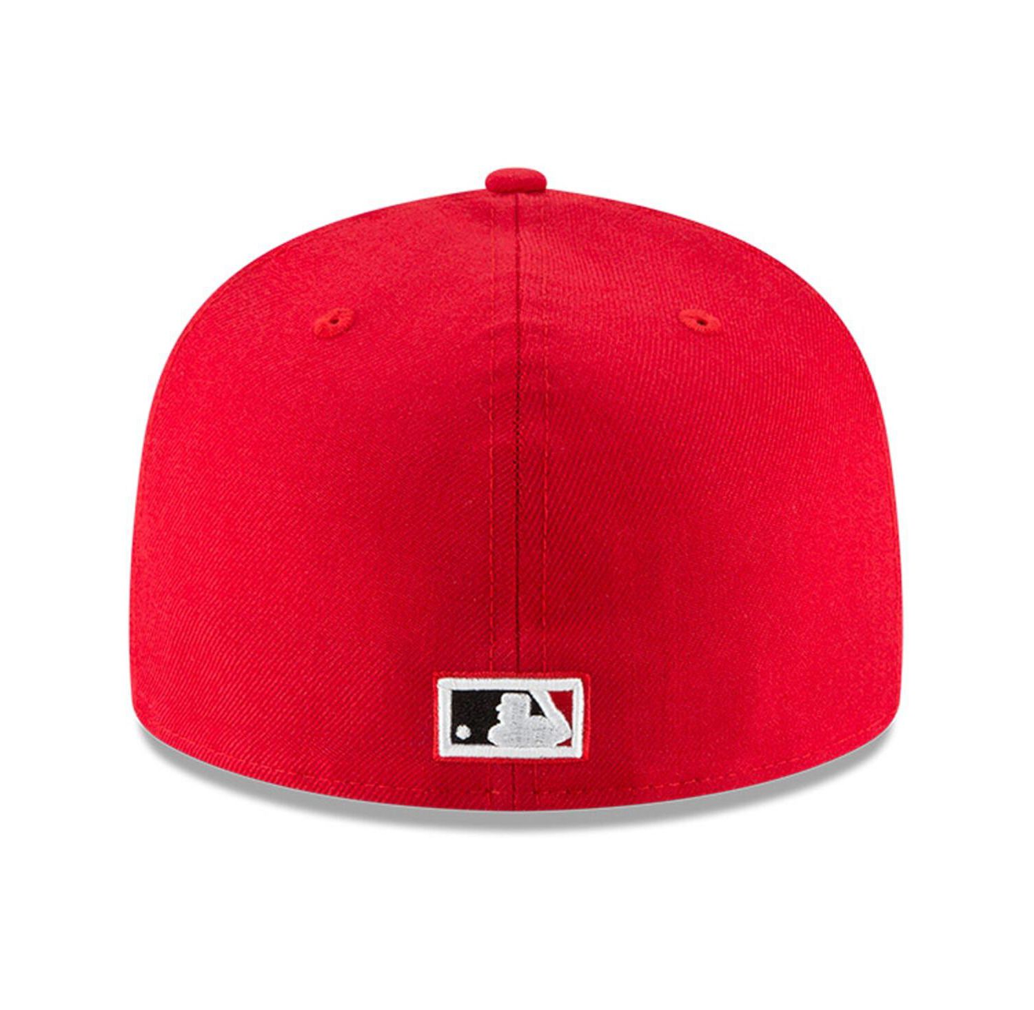 Men's Red Cincinnati Reds Cooperstown Collection Wool 59FIFTY Fitted Hat