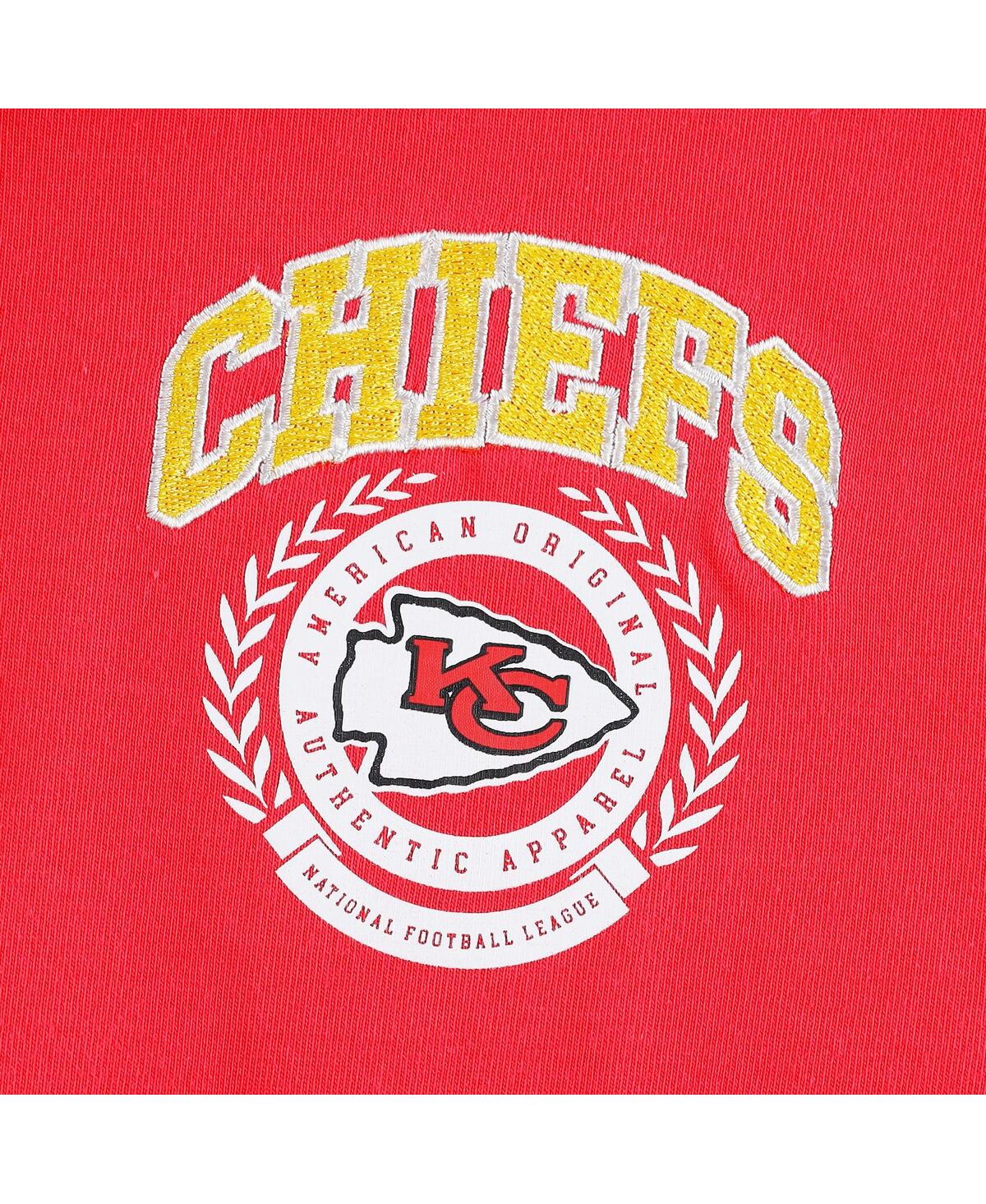 Shop Tommy Hilfiger Men's  Red Kansas City Chiefs Cody Long Sleeve Polo Shirt