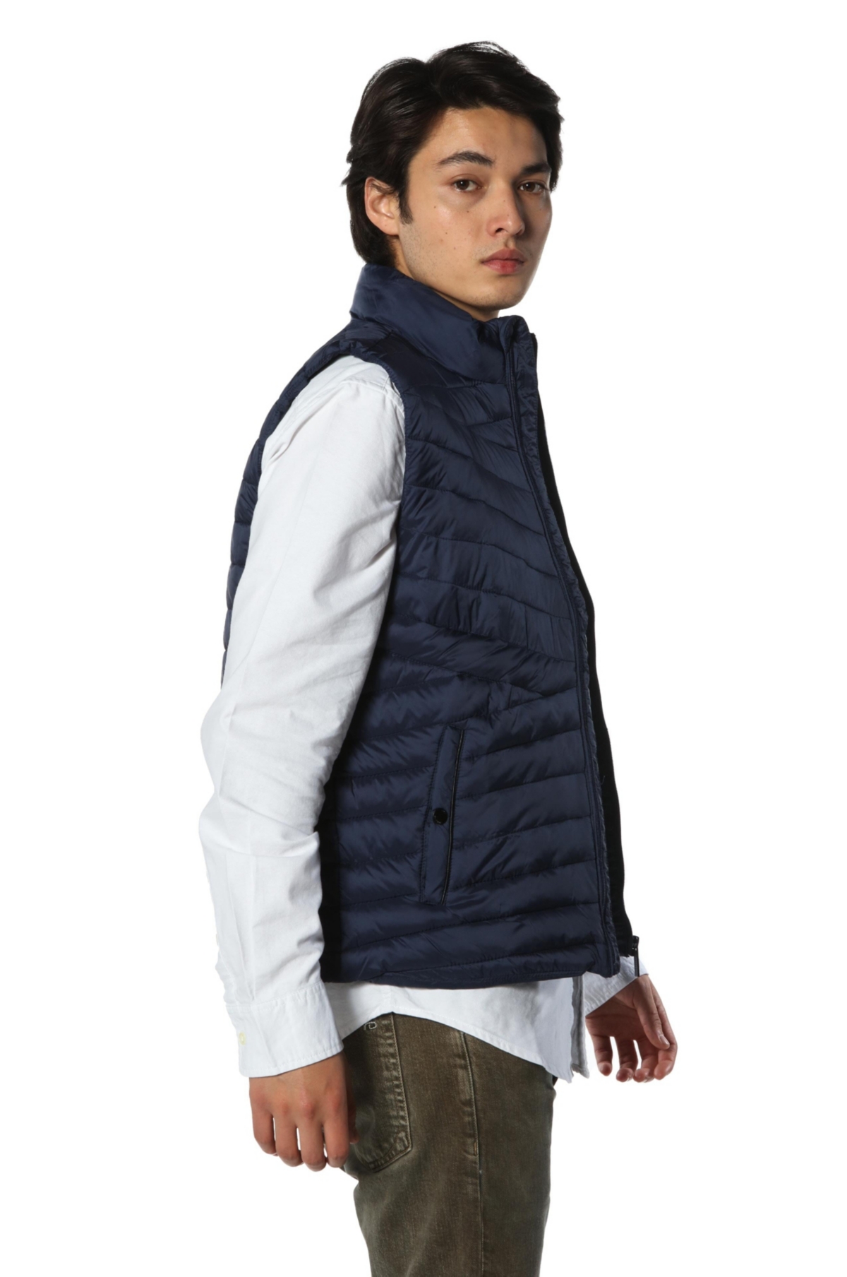 Members Only Men's Puffer Vest Jacket