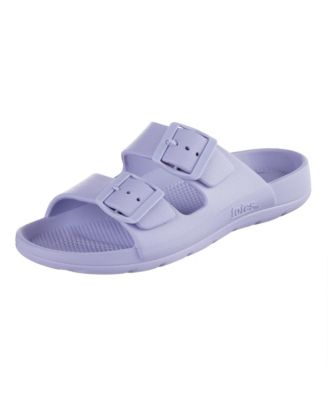 Women's Double Buckle Adjustable Slide with Everywear