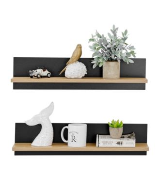 Repose Display Photo Ledge Shelf, Set of 2