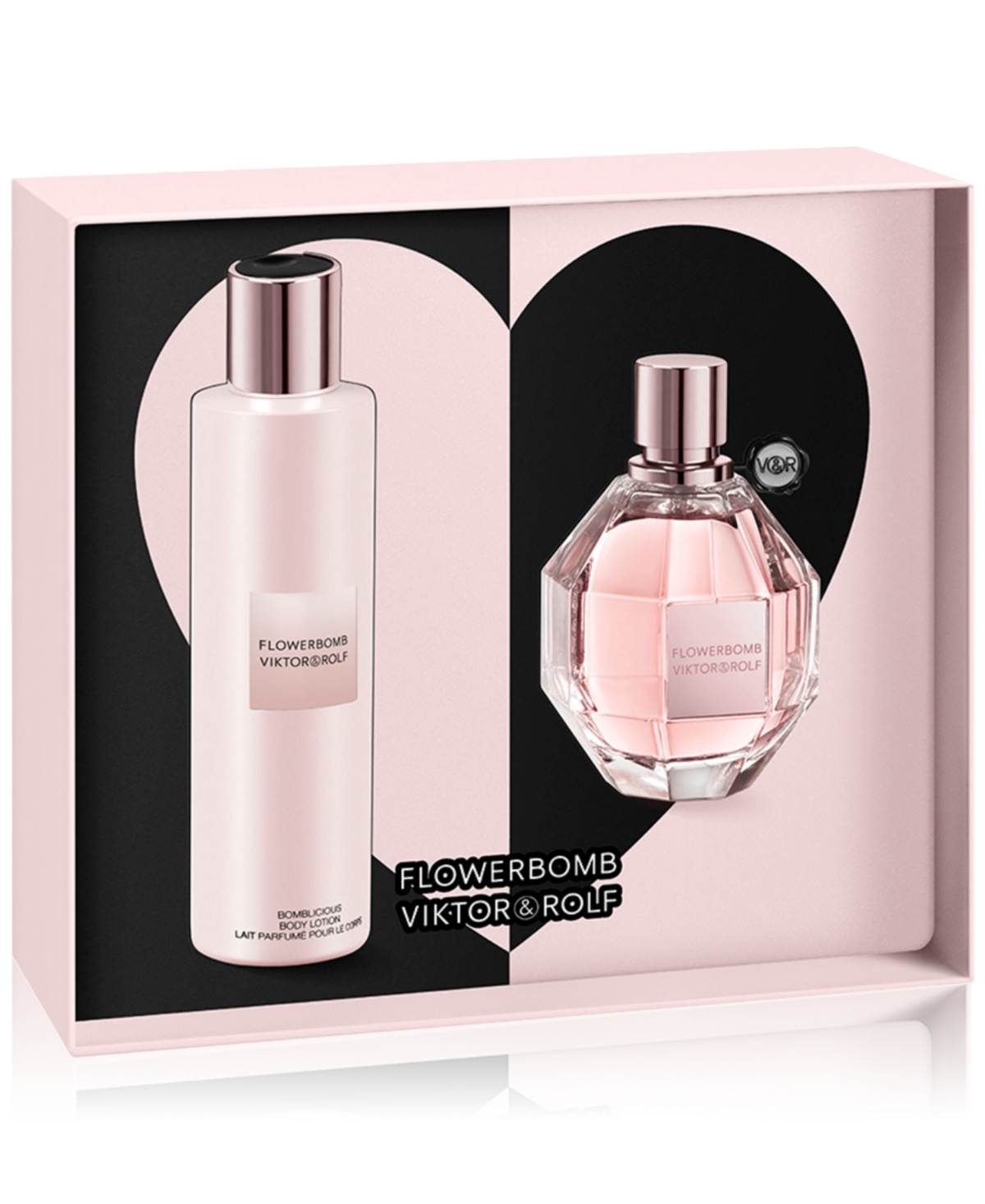 Shop Viktor & Rolf 2-pc. Flowerbomb Eau De Parfum & Body Lotion Gift Set In No Color