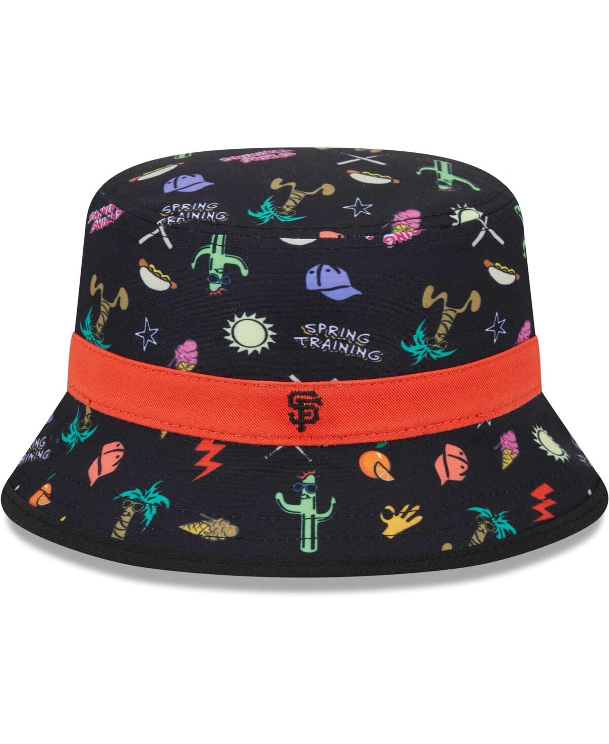 Shop New Era Toddler Boys And Girls  Black San Francisco Giants Spring Training Icon Bucket Hat