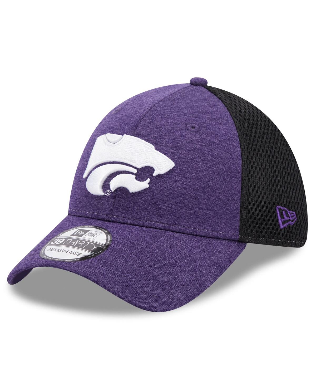 New Era Men's  Purple Kansas State Wildcats Shadowed Neo 39thirty Flex Hat