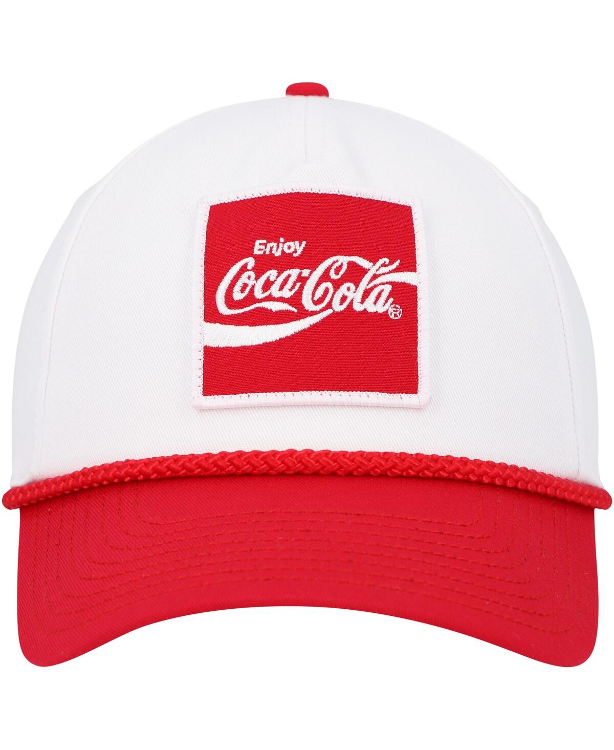 Shop American Needle Men's  White, Red Coca-cola Roscoe Adjustable Hat In White,red