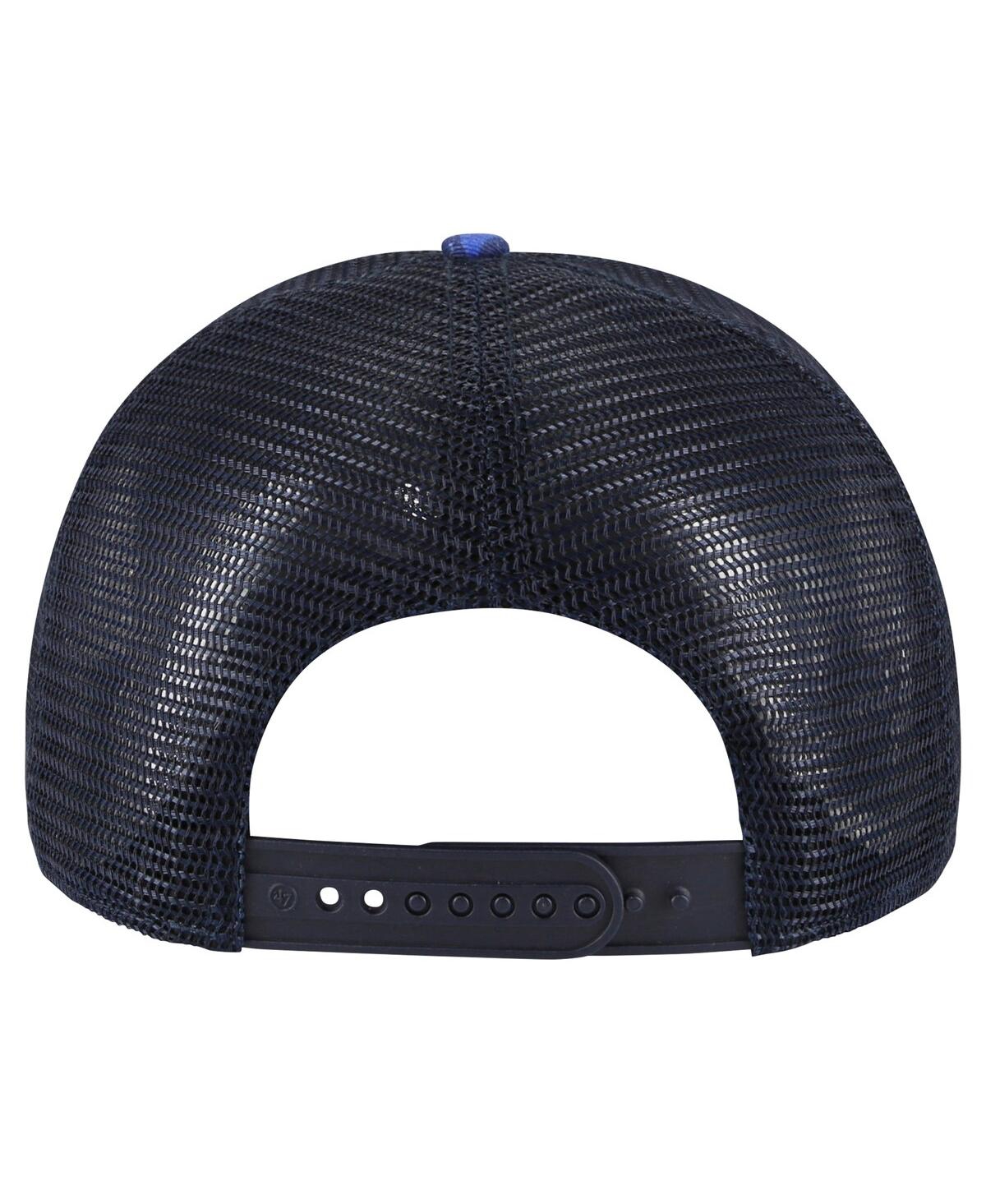 47 Brand Men's ' Navy Milwaukee Brewers Tropicalia Trucker Hitch Adjustable Hat In Navy