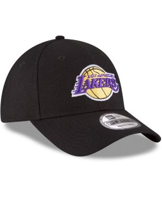 Men's Black Los Angeles Lakers Official Team Color The League 9FORTY Adjustable Hat