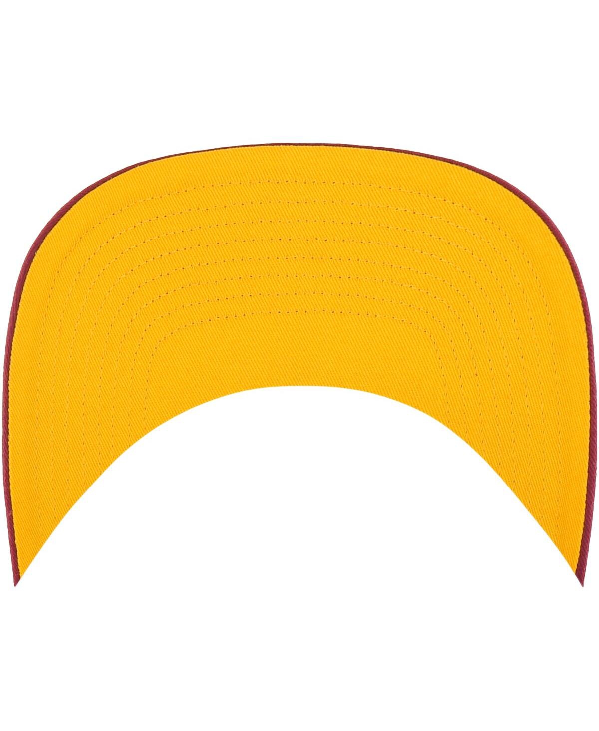 Men's '47 BrandDistressed Minnesota Golden Gophers Straight Eight Adjustable Trucker Hat - Maroon