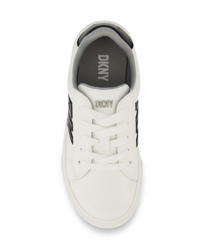 DKNY Little and Big Girls Celia Bonnie Court Lace Up Sneakers Macy #39 s