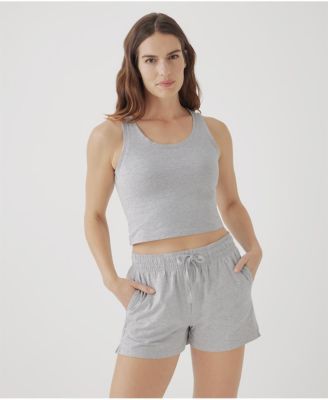 Women's Cotton Cool Stretch Fitted Lounge Tank