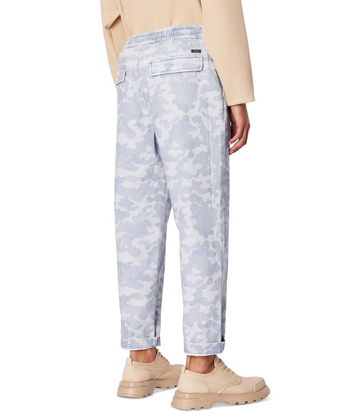 A|X Armani Exchange Men's Tonal Camouflage Drawstring Pants - Macy's