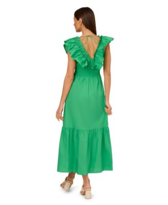 by Adrianna Papell Women's Ruffled Maxi Dress