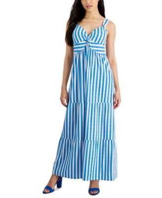 Twist Front Maxi Dress