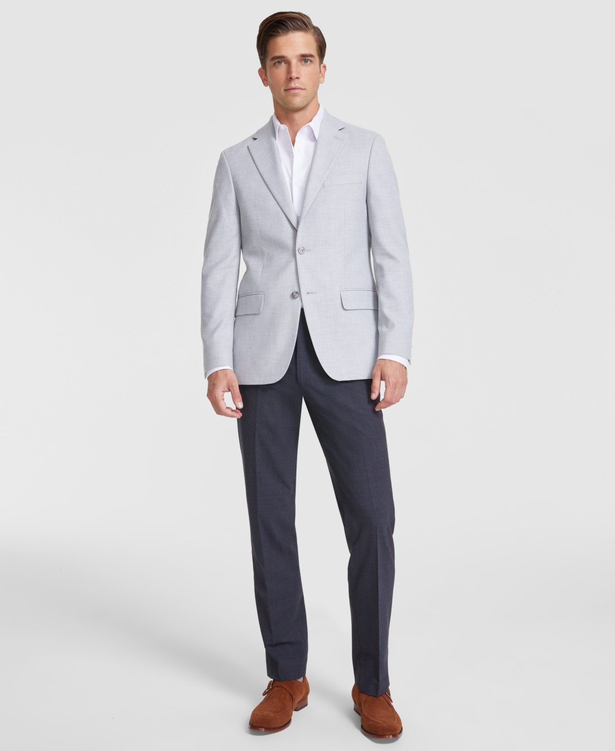 Мужские куртки Tommy Hilfiger Men's Modern-Fit Solid Sport Coat — фото 1