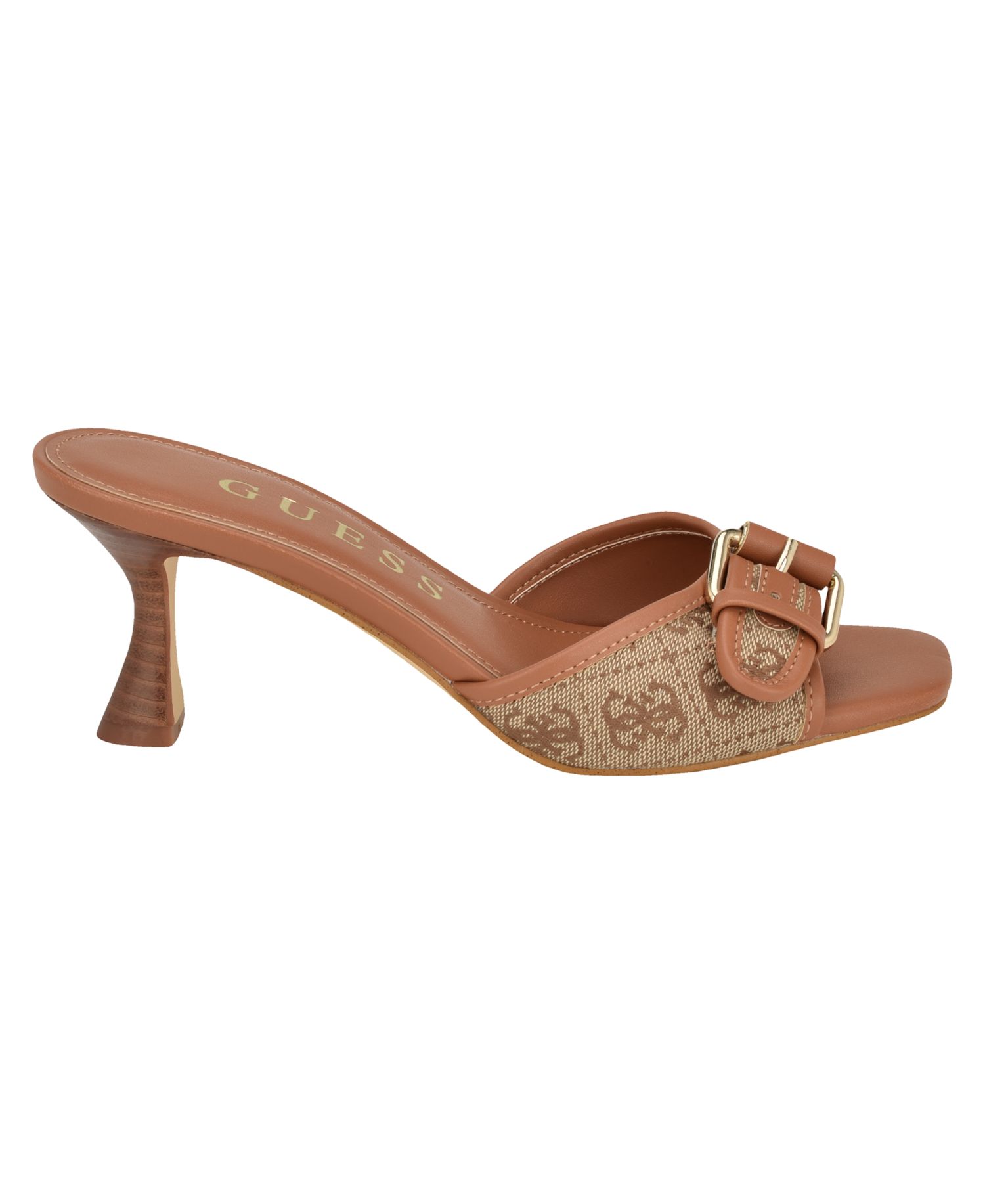 Women's Dista Buckle Kitten Heel Dress Sandals