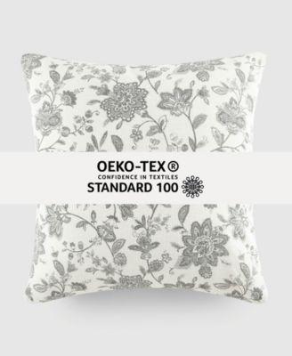 Botanical Patterns Decorative Pillow, 20" x 20"