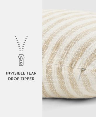 Yarn Dyed Thin Stripe Decorative Pillow, 20" x 20"