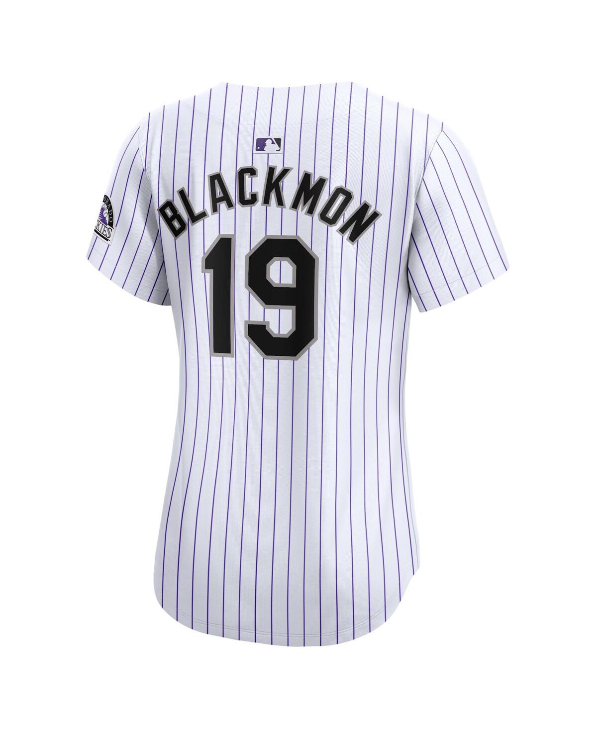 Women's Nike Charlie BlackmonColorado Rockies Home Limited Player Jersey - White