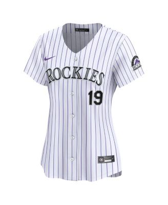 Women's Charlie Blackmon White Colorado Rockies Home Limited Player Jersey