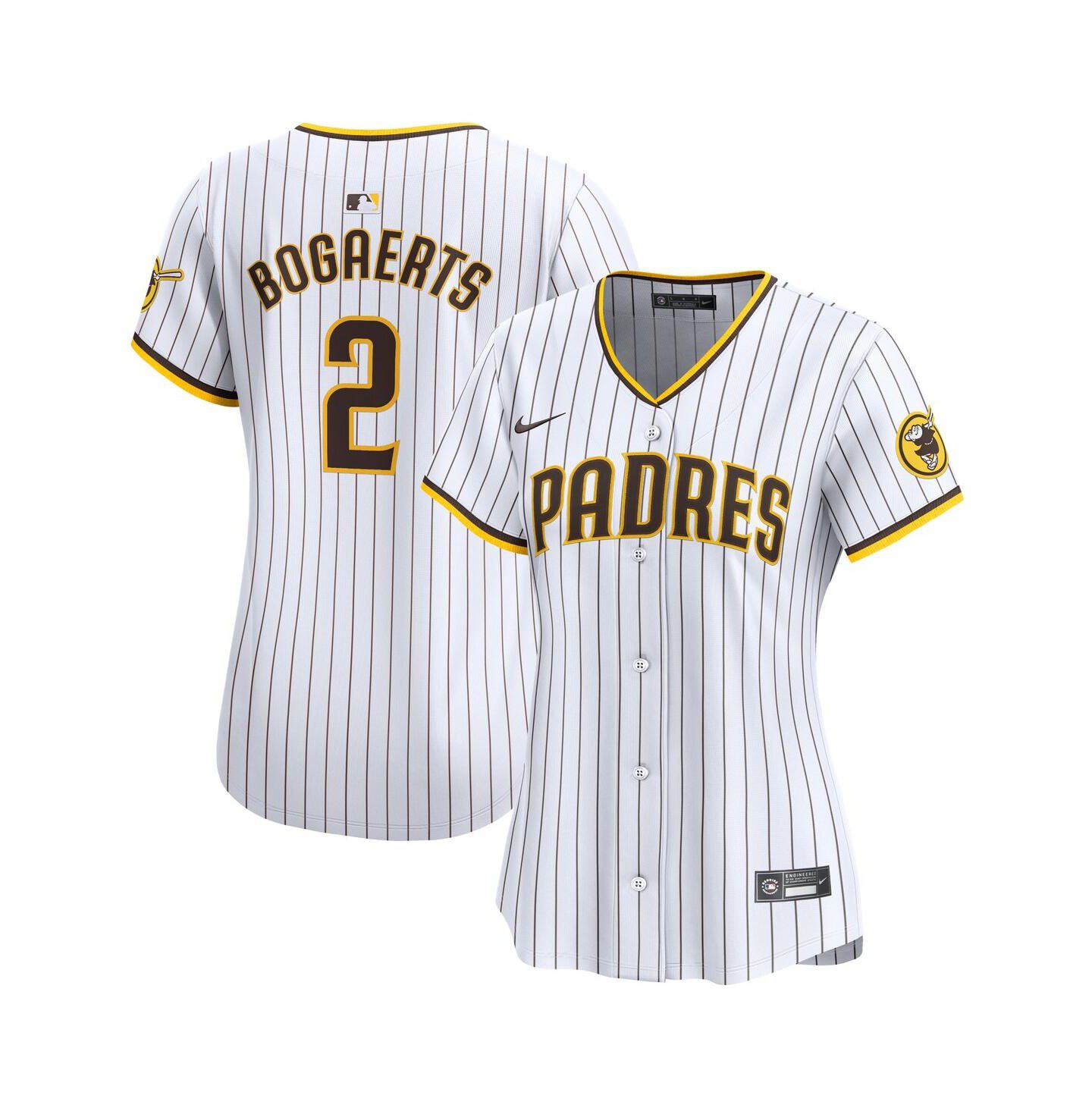 Женский топ Nike Xander Bogaerts White San Diego Padres Home Limited Player Jersey — фото 1