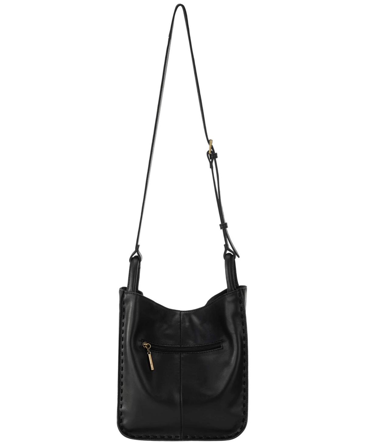 The Sak Los Feliz Leather Crossbody Bag In Black