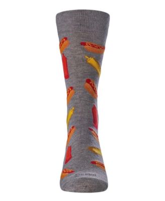 Men's Tasty Hot Dogs Novelty Crew Socks