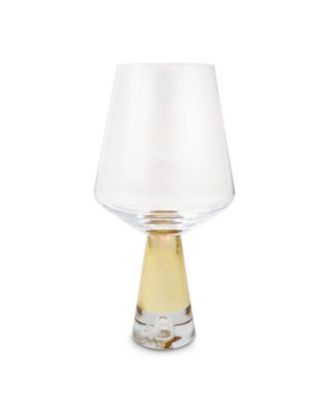 Stemmed Wine Glasses, Set of 6