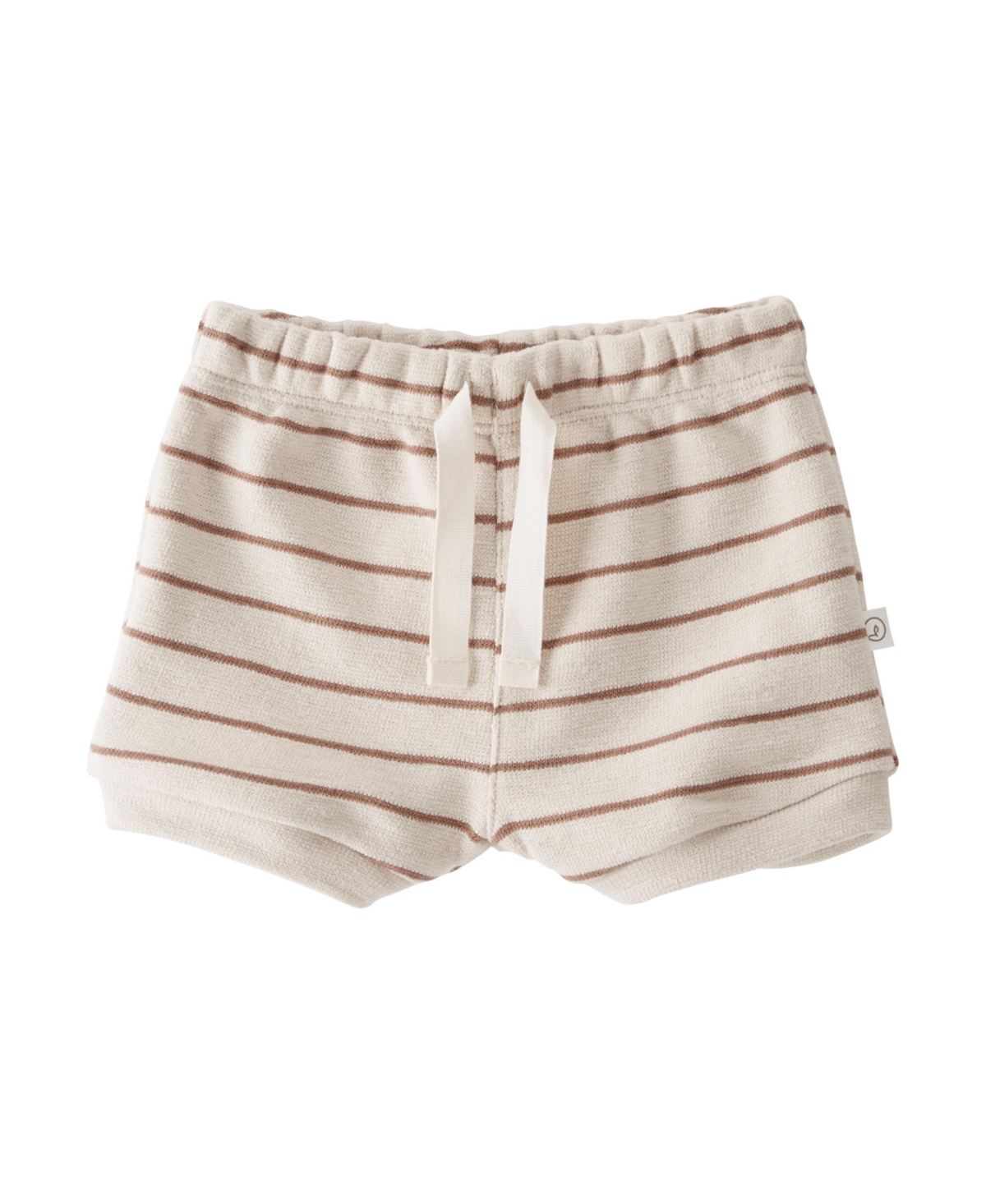 Shop Carter's Little Planet By  Baby Boys And Baby Girls Striped Organic Cotton Coordinating Shorts Set In White