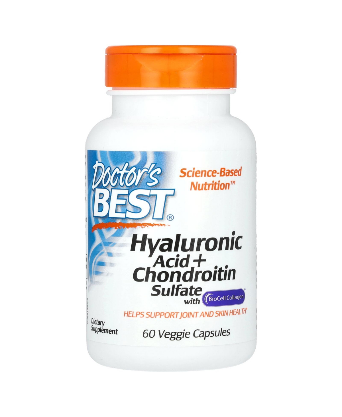 Hyaluronic Acid + Chondroitin Sulfate with BioCell Collagen - 60 Veggie Caps - Assorted Pre-Pack