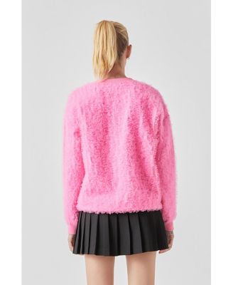 Women's Tulle Oversize Sweater