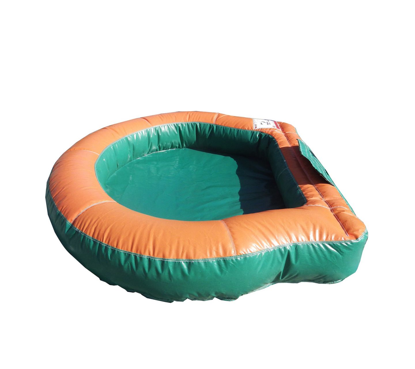 Детская игрушка HERO Kiddo Pool Attachment for Single Lane Combo Slide, Heavy-Duty Vinyl, Supports Up to 2 Users, Ages 3+, цвет: Оранжевый — фото 2