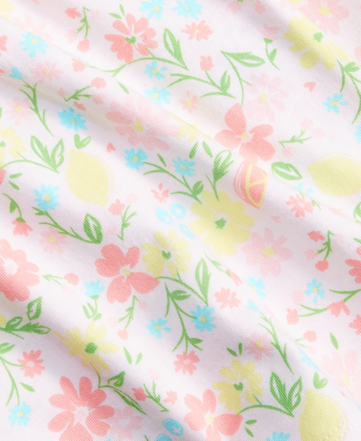 Family Pajamas Toddler Snug FitPajamas Set, Created for Macy's - Floral Fruits