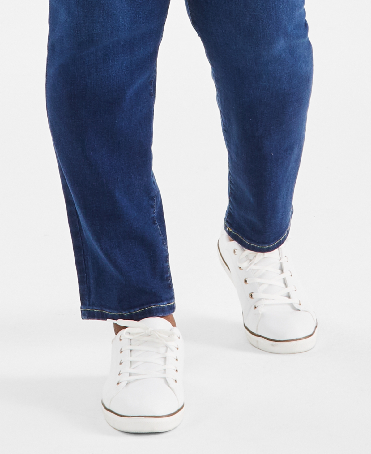 Style & Co Plus Size Mid-Rise Slim-Leg Stretch Jeans