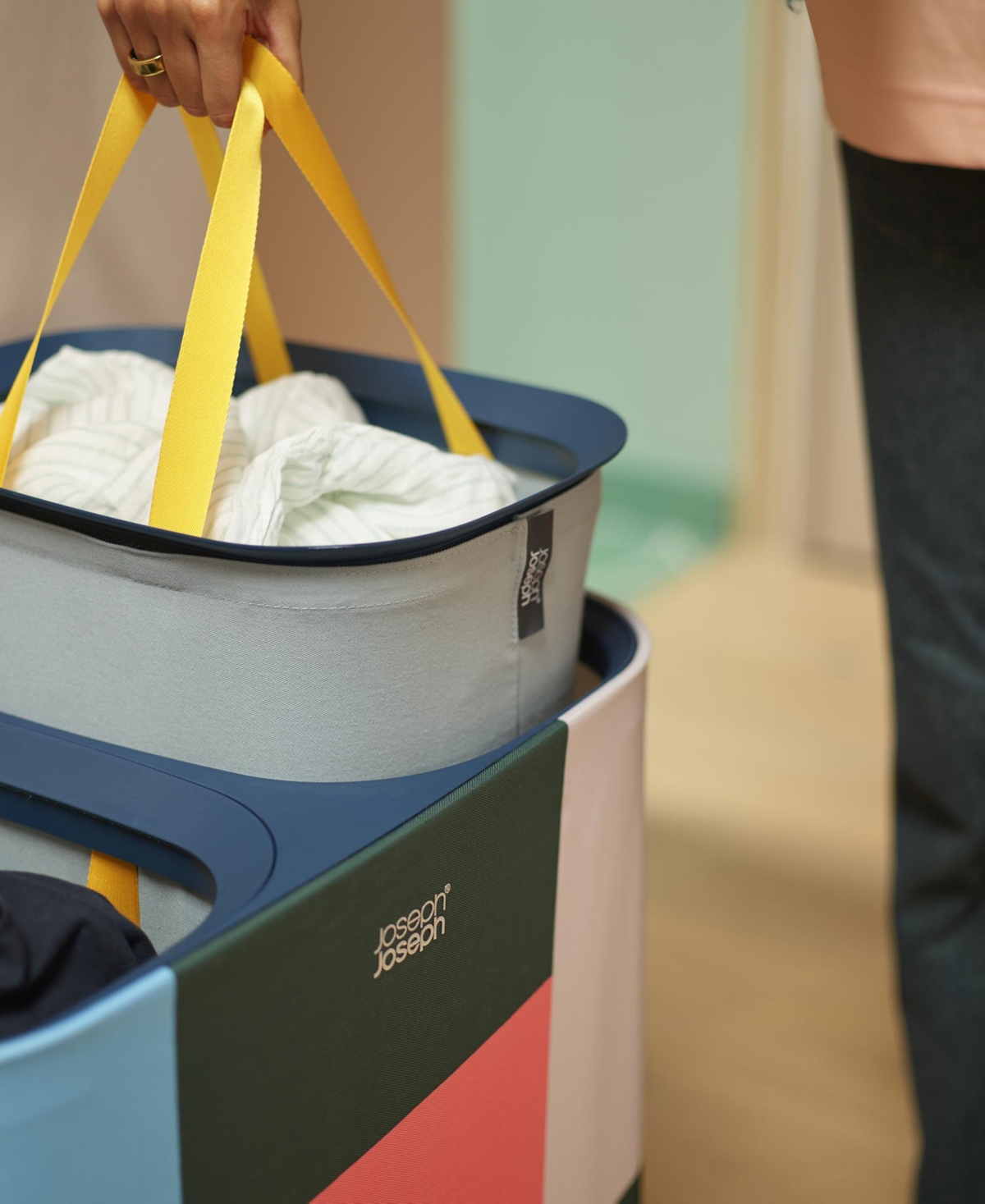 Joseph Joseph Tota Laundry Separation Basket In Multi
