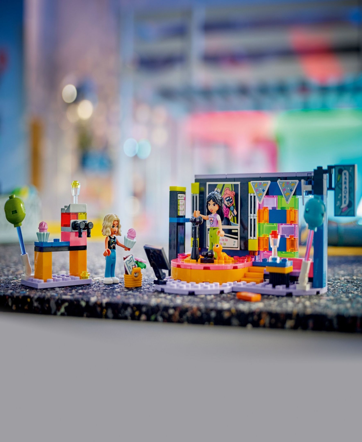 Shop Lego Friends Karaoke Music Party Pretend Play Set 42610, 196 Pieces In Multicolor