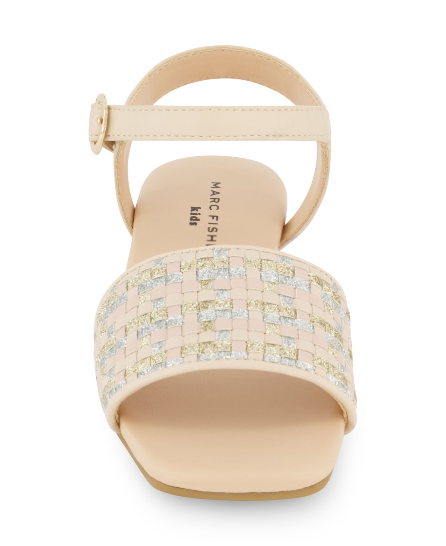 Сандалии Marc Fisher Hazel Woven Open Toe Sandals для девочек, цвет: Разноцветный — фото 4