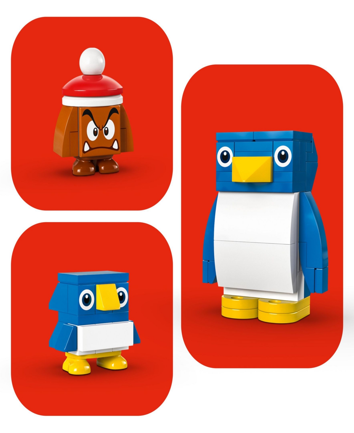 Shop Lego Super Mario Penguin Family Snow Adventure Expansion Set 71430, 228 Pieces In Multicolor