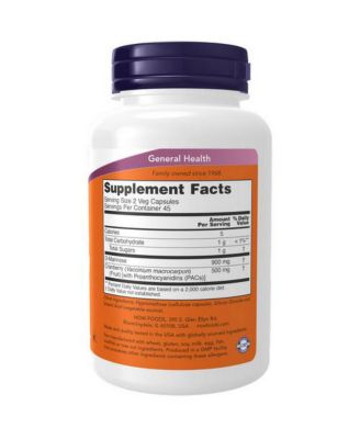 Mannose, 90 Vcaps, Cranberry