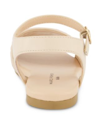 Little and Big Girls Hazel Woven Open Toe Sandals