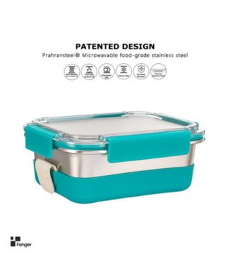 Stainless Steel Leak Resistant Container with Ms Lid and Silicone Sleeve