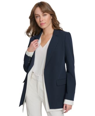 Tommy Hilfiger Women's Layered-Look Notched Collar Jacket