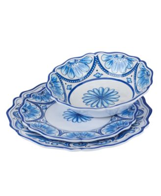 Veranda 12 Pc Dinnerware Set, Service For 4