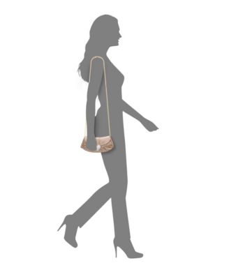 Crystal Heart Adorned Clutch Handbag