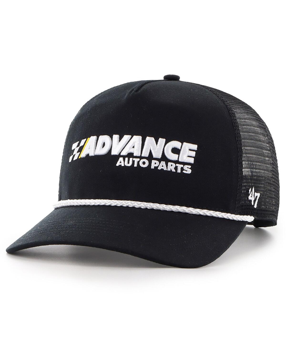 47 Brand Men's ' Black Ryan Blaney Advance Auto Parts Triple Hit Corduroy Adjustable Hat In Black