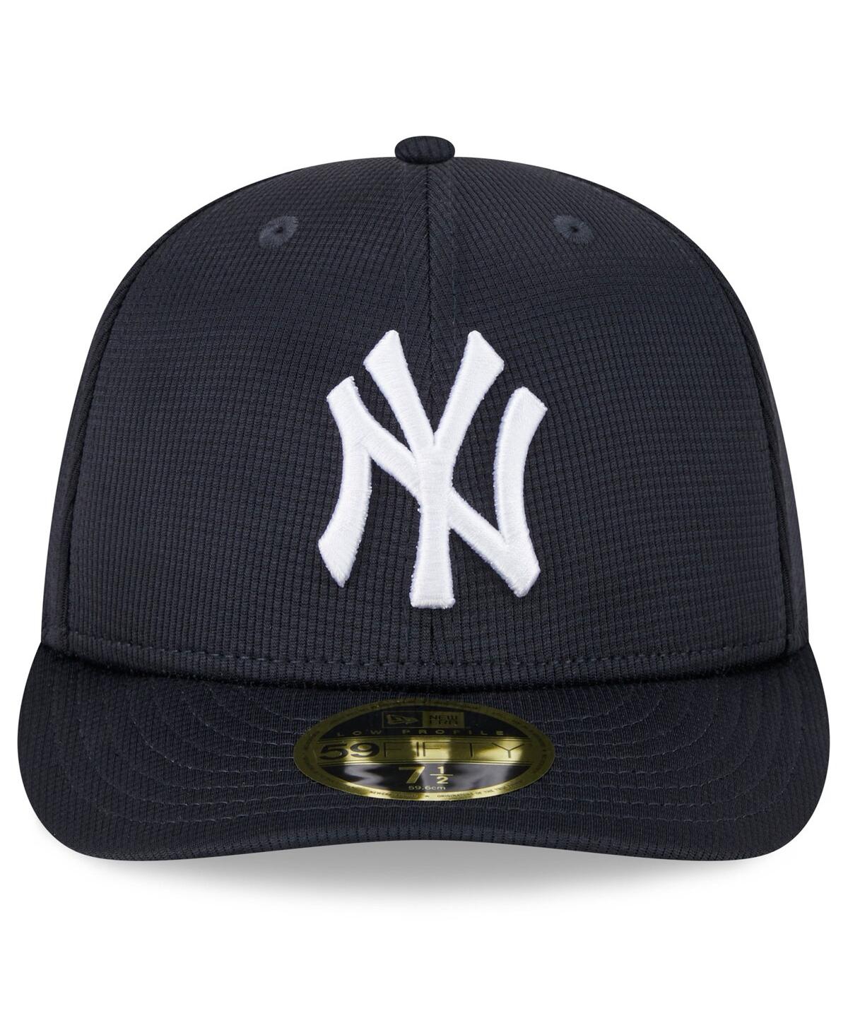 Shop New Era Men's  Navy New York Yankees 2024 Spring Training Low Profile 59fifty Fitted Hat